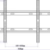 ⁦מתקן צמוד קיר PLB-600⁩ – תמונה ⁦2⁩
