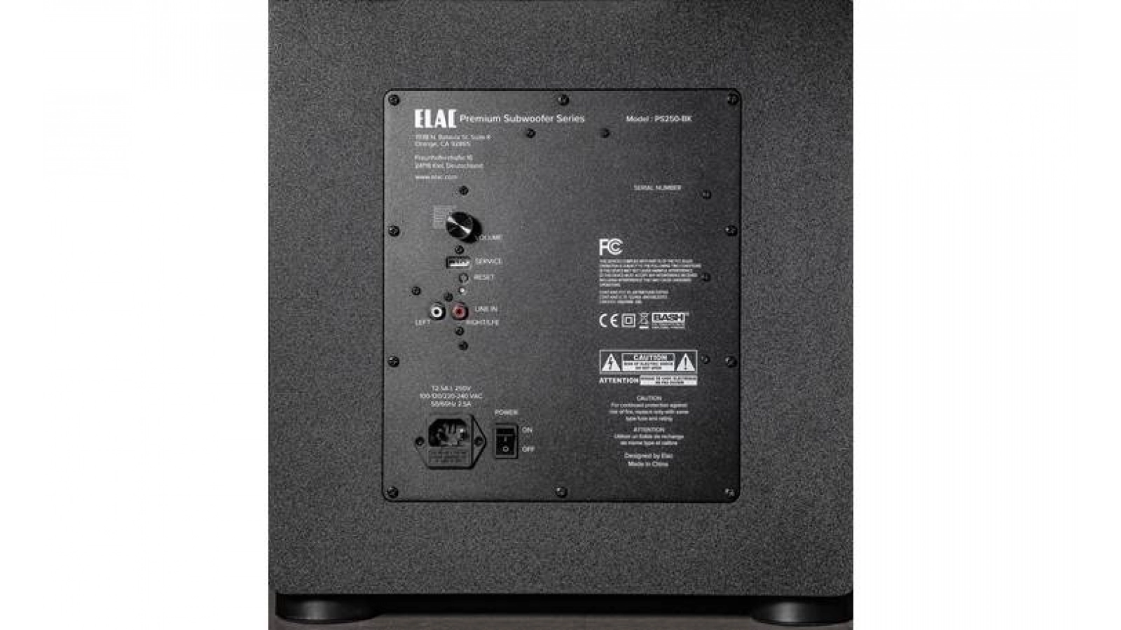 ELAC Hi-Fi & SUB VARRO PS250 – תמונה 4