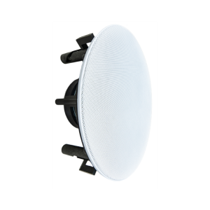 רמקול "6.5 2WAY בהספק 120W, שקוע עגול לקיר ותקרה, שנאי קו, FRAMELESS, בצבע לבן, JADE CSP-6