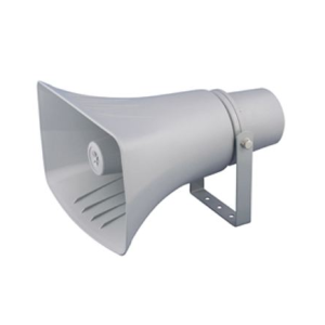 שופר איכותי פלסטיק עם שנאי קו 100V בהספק 30W, מדגם H30RT