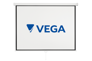 מסך הקרנה “92 ידני 114*203 דגם: MANTO יחס הקרנה 16:9 VEGA