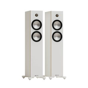 זוג רמקולים רצפתיים Monitor Audio Bronze 300 white 7G
