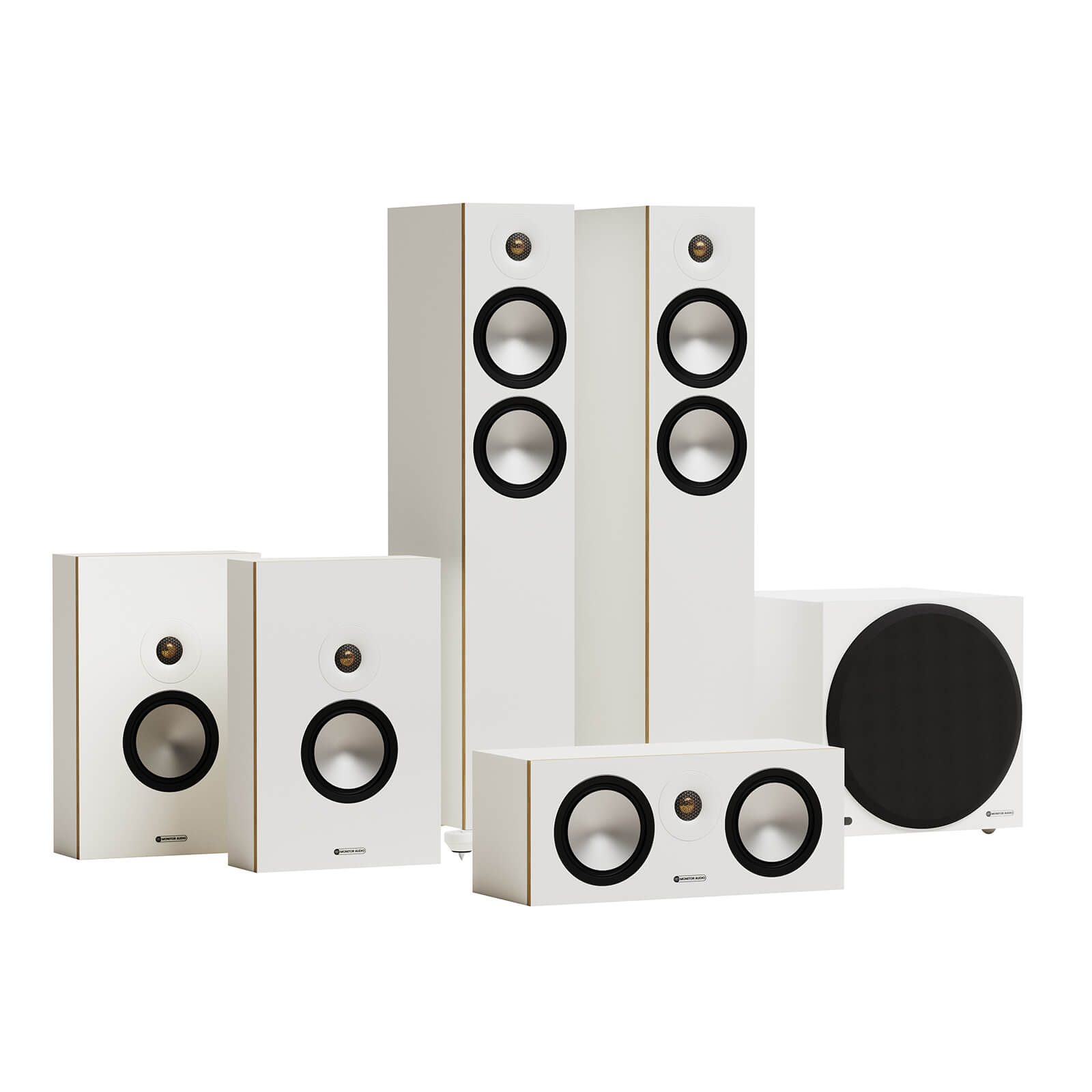 סט קולנוע ביתי Monitor Audio Bronze 300 5.1 AV System – תמונה 2