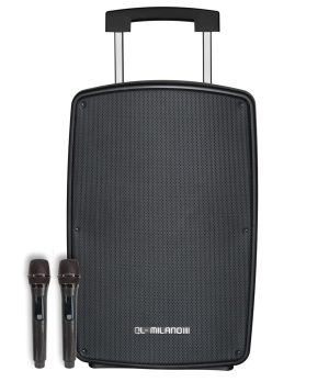 מערכת הגברה ניידת פרמיום 1200W כולל כיוון טונציה QL-MILANO QL5000