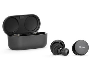 denon pro perl earbuds (black)