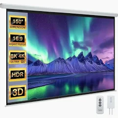 MAJOR 400x400 מסך חשמלי