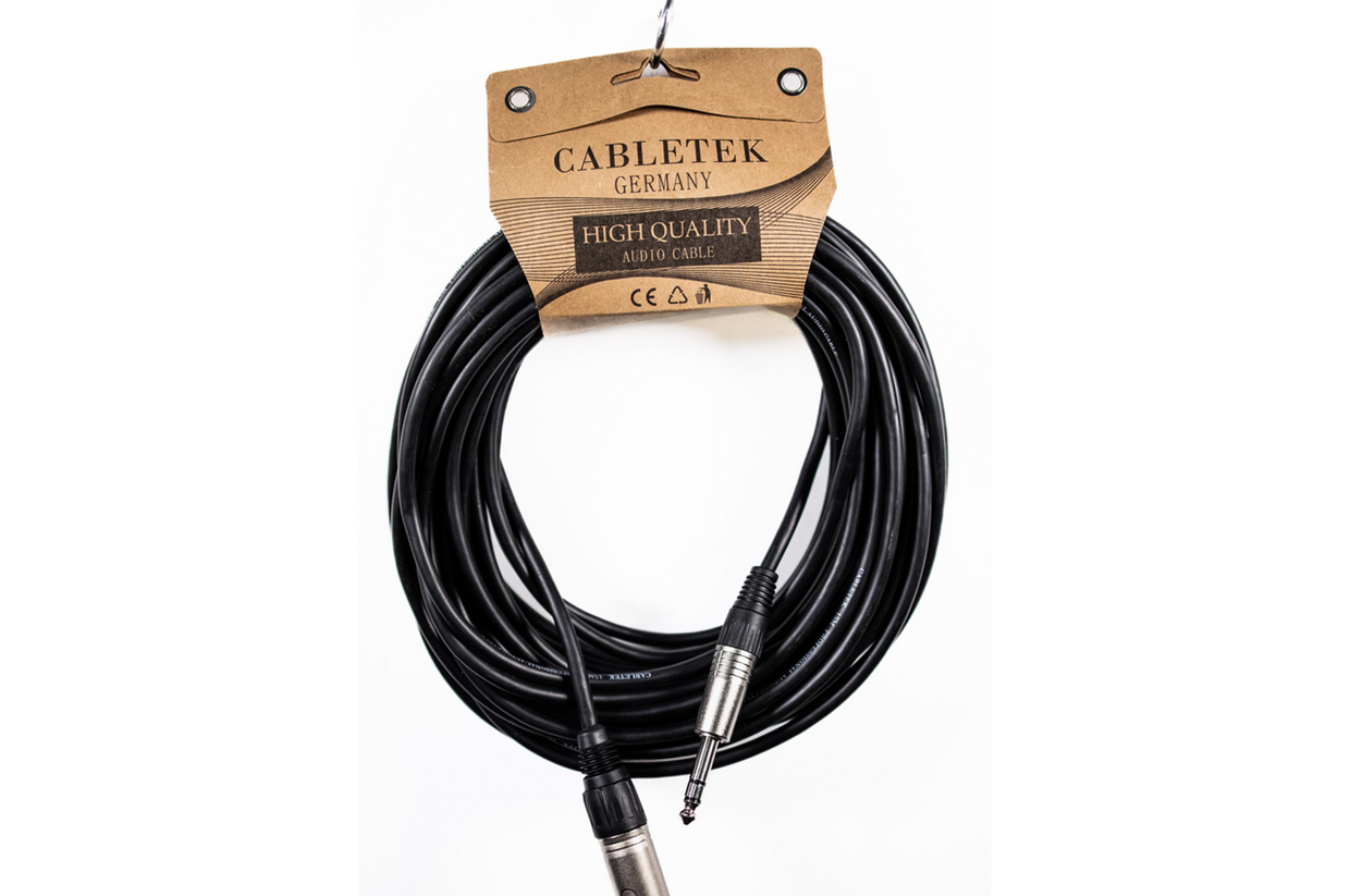 כבל XLR ל PL באורך 15 מטר דגם XMP15 מבית CABLETEK