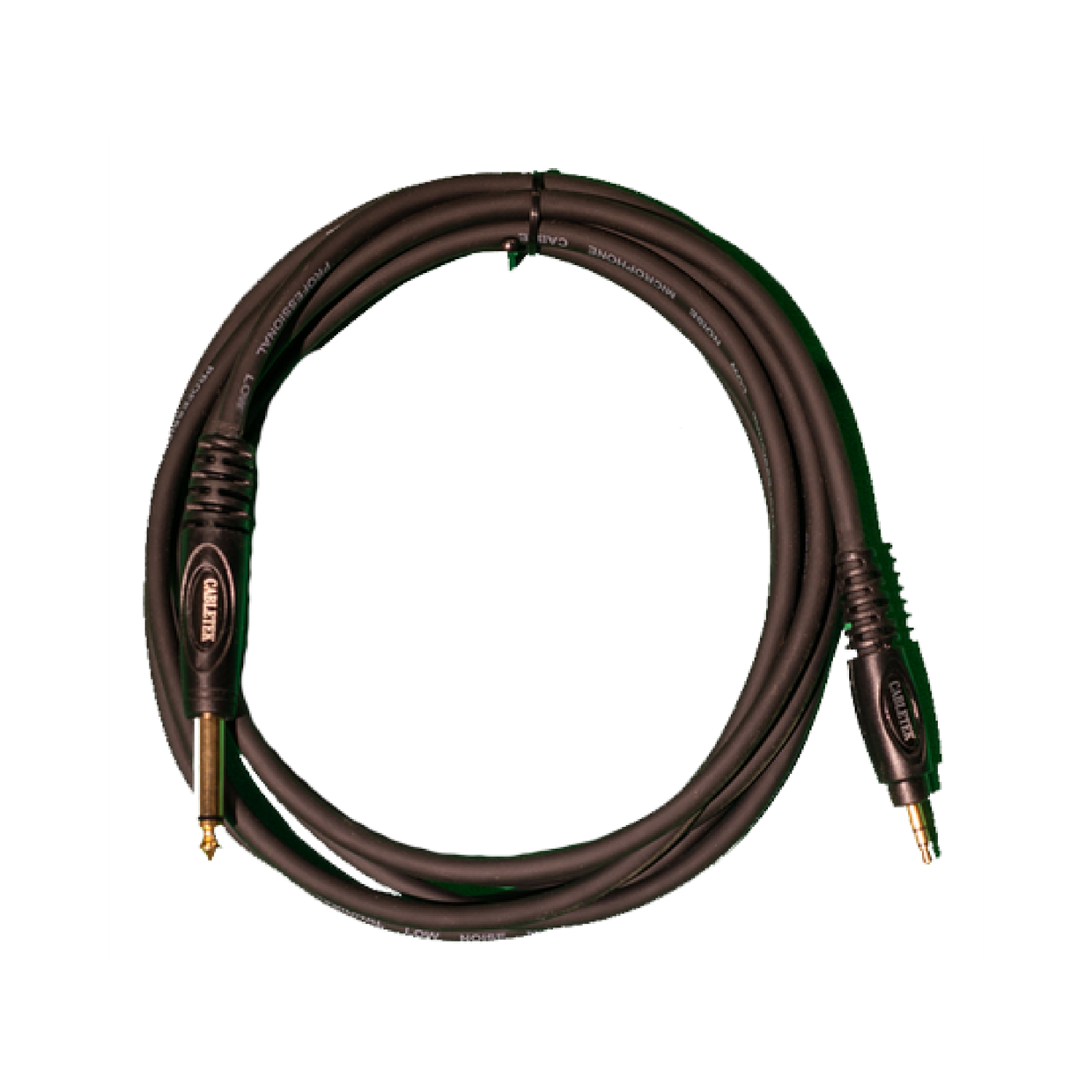 כבל סאונד מעבר מ PL 3.5mm סטריאו זכר ל PL 6.3mm מונו זכר 3 מטר דגם HPC012 מבית CABLETEK