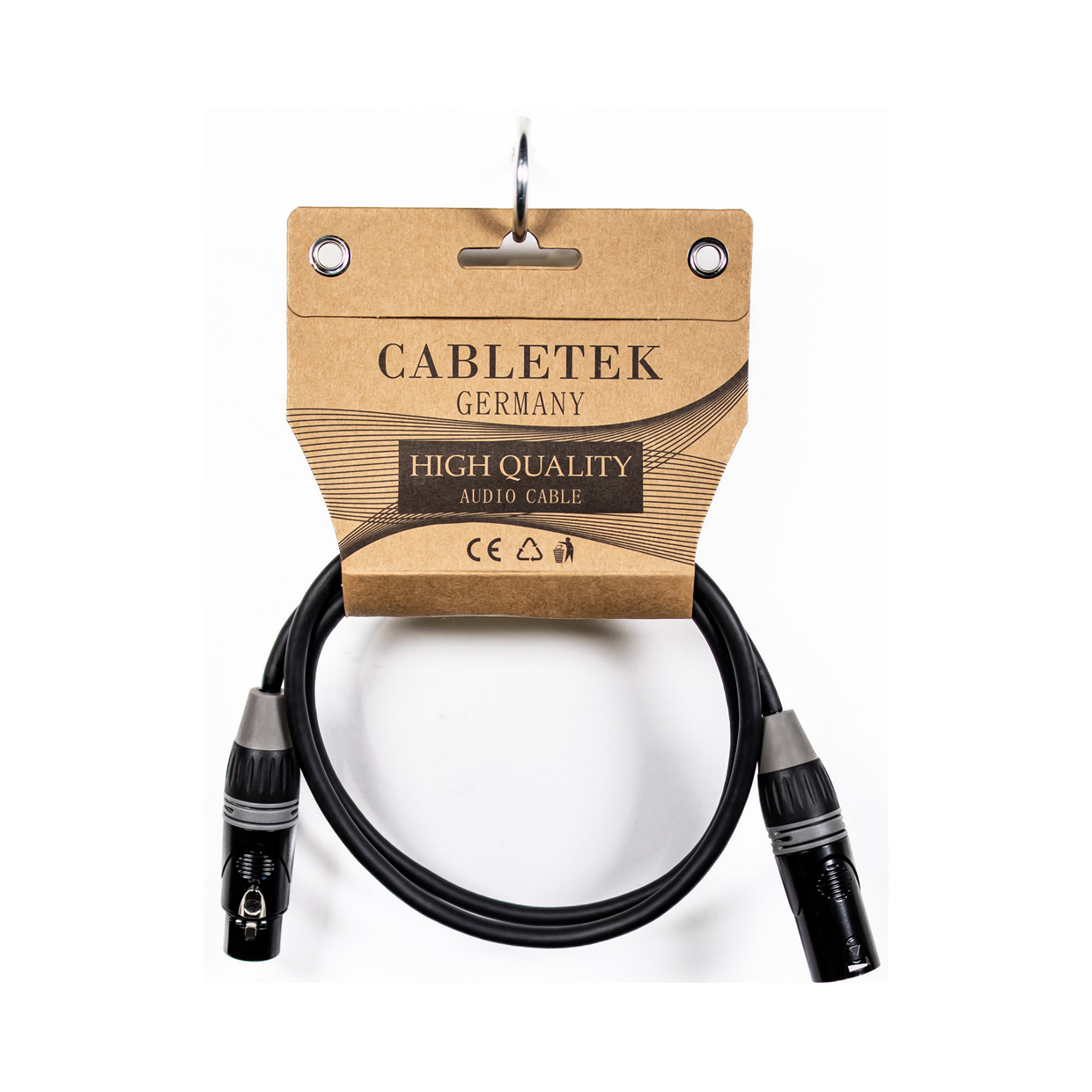 כבל DMX מוכן 1 מטר דגם DMX1 מבית CABLETEK