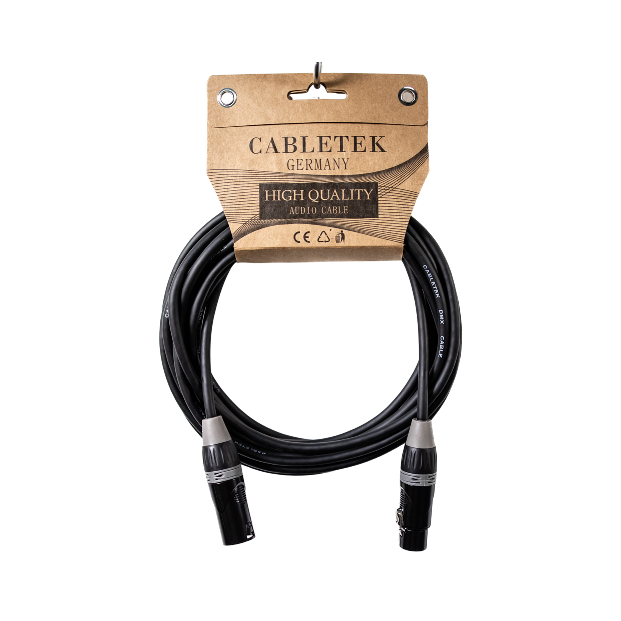 כבל DMX מוכן, באורך5 מ', דגם DMX5 מבית CABLETEK