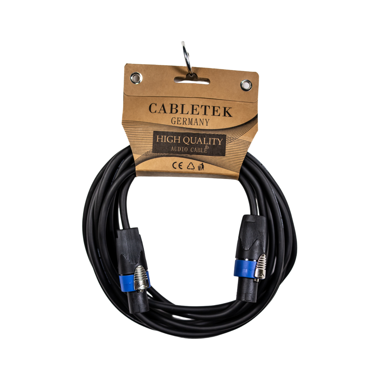 כבל רמקול SPEAKON ל SPEAKON באורך 20 מטר דגם SPK20 מבית CABLETEK