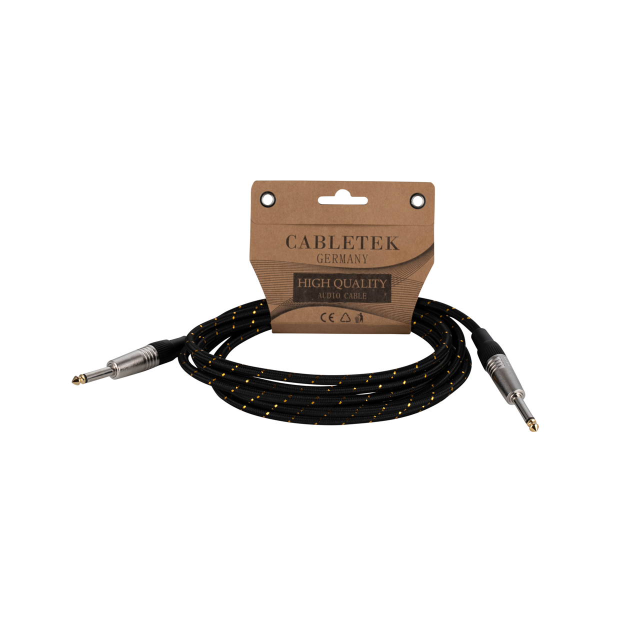 כבל ממוגן 3 מ', מצופה בד, דגם JJ-029/3M מבית CABLETEK