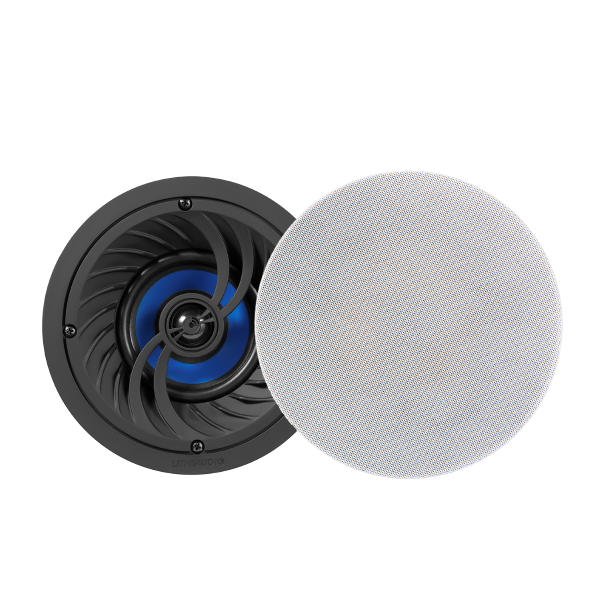 זוג רמקול שקוע Lithe Audio 4" BT IP44 - רמקול מוגבר ורמקול פסיבי