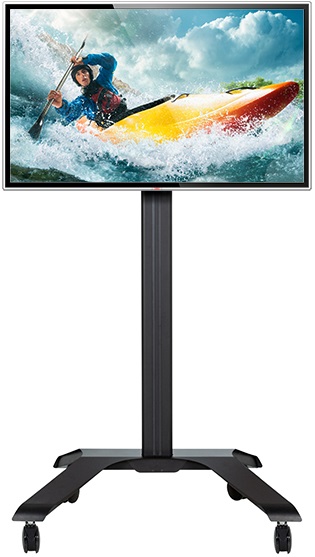 עגלה מעוצבת למסכים עד 75" B-TECH BT8562