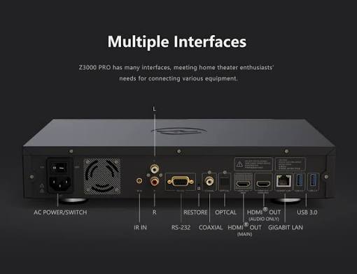 Z3000 PRO ZIDOO – תמונה 3